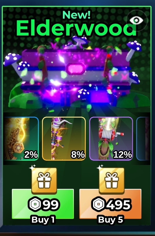 1 Skin Create Elderwood ( New )